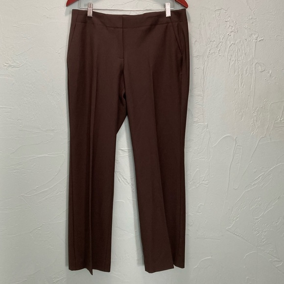 Talbots NWT 10P Brown Dress Pants - Picture 1 of 6